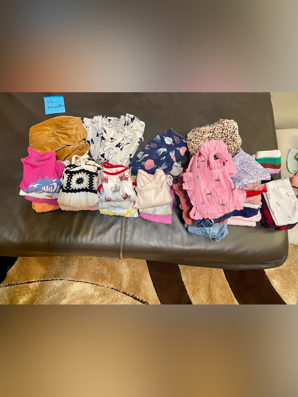 Mixed Baby Girls 12months Clothing Bundle